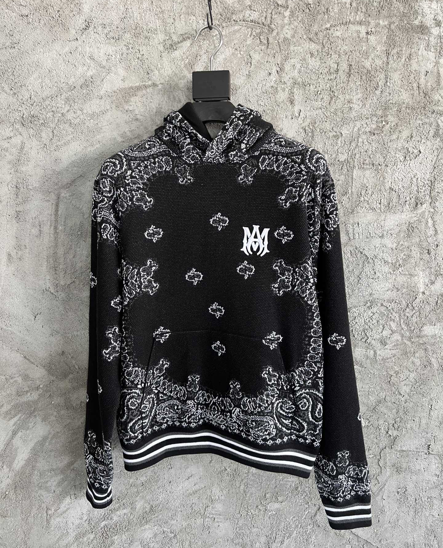 

2022 spring and autumn new designer embroidered hoodie ~ US size Hoodie high-quality wool blended material mens black luxury hoodies