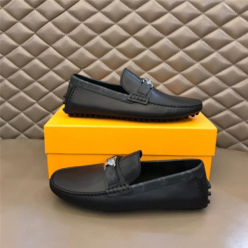 

Q2 Designer Men's Casual Shoes Luxury British Style Moccasins Genuine Leather Flats Zapatos Hombre Loafers Footwear Men Winter&Sping Chaussures 11, #02