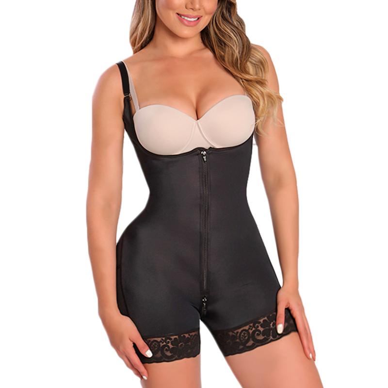 

Women' Shapers Women Underwear Sexy Panties Skims Slimming Sheath High Waist Invisible Zipper Back Fajas Colombianas Bodysuit Body Shaper, Beige