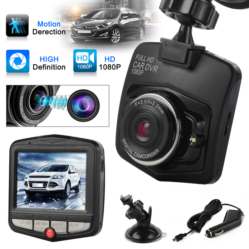 

2.4" Vehicle 1080P Car DVR Dashboard 32GB Camera Video Recorder Memory Card Dash Cam G-Sensor GPS