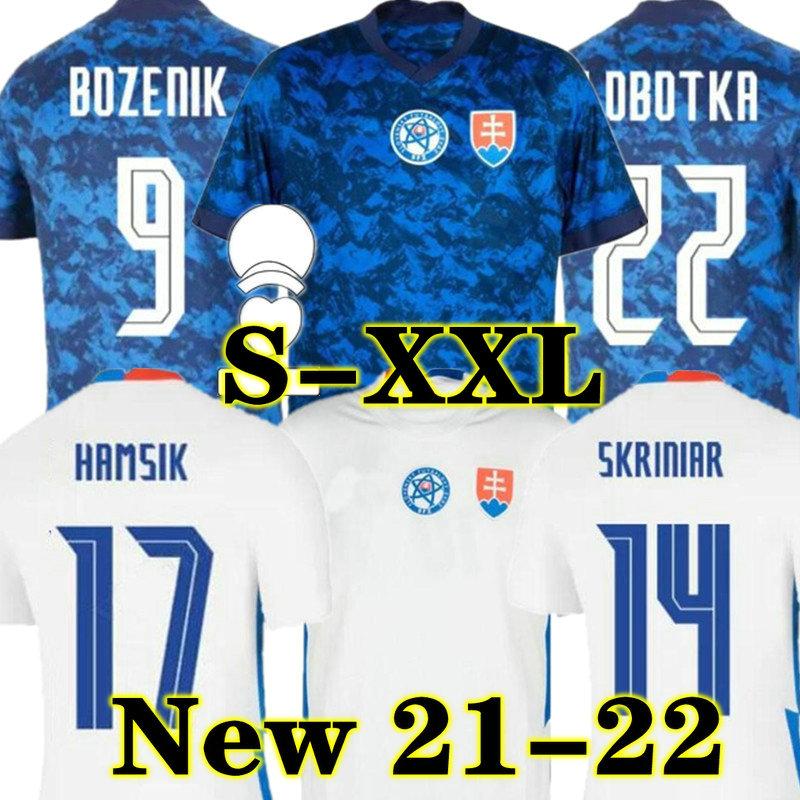 

Men's Tracksuits HAMSIK 2021 Slovakia soccer jerseys 21 22 BOZENIK SKRTEL SKRINIAR LOBOTKA Home biue away white national team Football, Gray