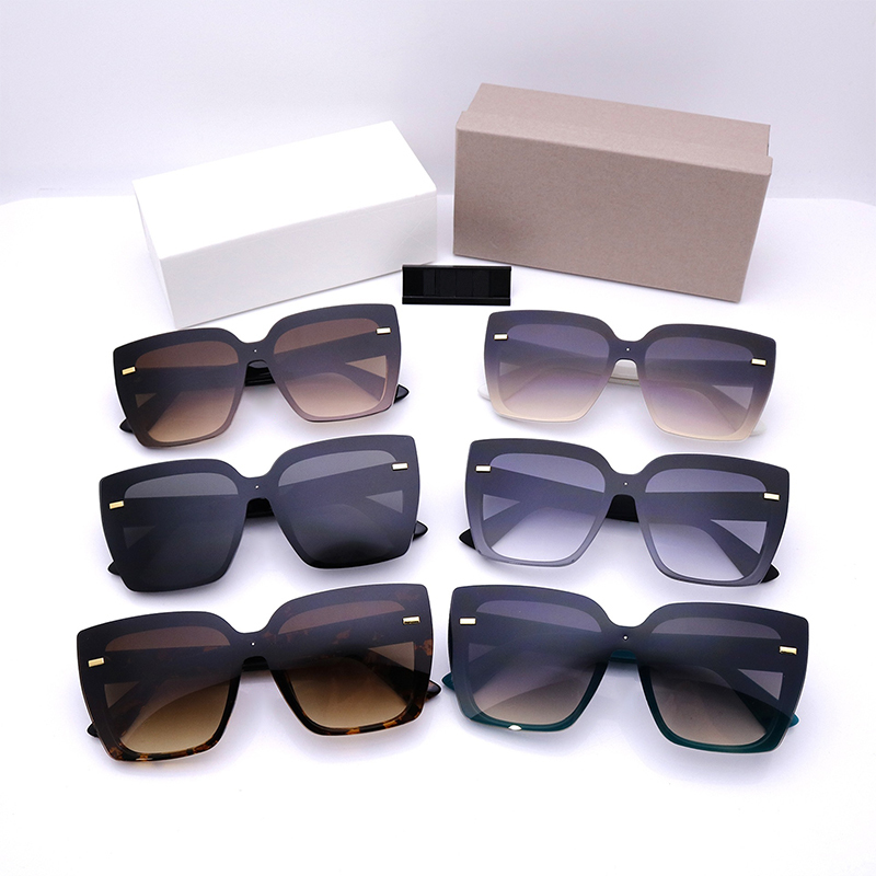 

Sunglasses fashion classic high quality big frame sunglasses full frame glasses summer trend glasses x, White;black