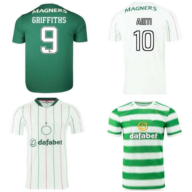 

21 22 Celtic Soccer Jerseys away MCGREGOR GRIFFITHS KYOGO 2022 FORREST CHRISTIE EDOUARD Elyounoussi Turnbull Men kids goalkeeper Football Shirt