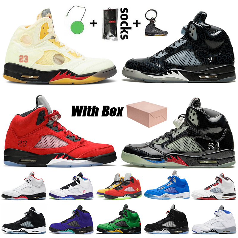 

Top Quality JUMPMAN 5 Mens Basketball Shoes 5s Transformers Doernbecher Fire Red Raging Bull Bluebird Anthracite Oregon Ducks What The Stealth 2.0 Trainers Sneakers, A9 metallic white 36-47