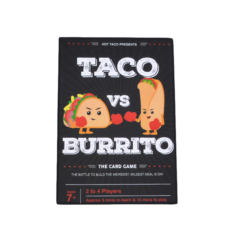 

Taco Burrito Card Family Party Board game in stock