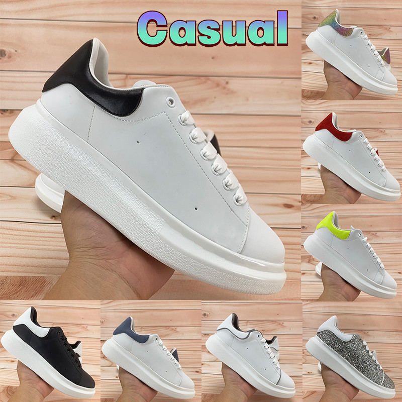 

2021 Top quality platform casual shoes multi color tail triple black white reflect laser red Sequin dust pink men women trainers sneakers, 28-bubble wrap packaging