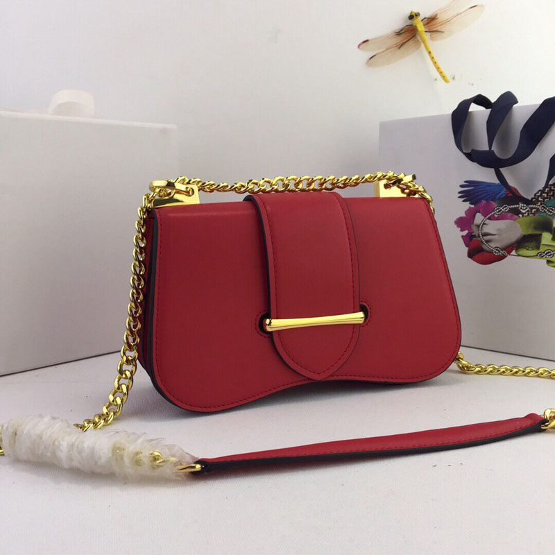 

5A + Brand Designer Shoulder Bag Women's Fashion Luxury Original Edition Sidonie Cowhide Fabric And Inner Sheepskin Lining Top Leather Metal Chain Shoulder Strap, Colour 3