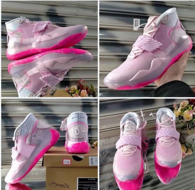 

KD 12 What The Aunt Pearl Basketballs Shoes Kevin XII KD12 Mens Trainers Sneakers Size 7-12 a14, 19