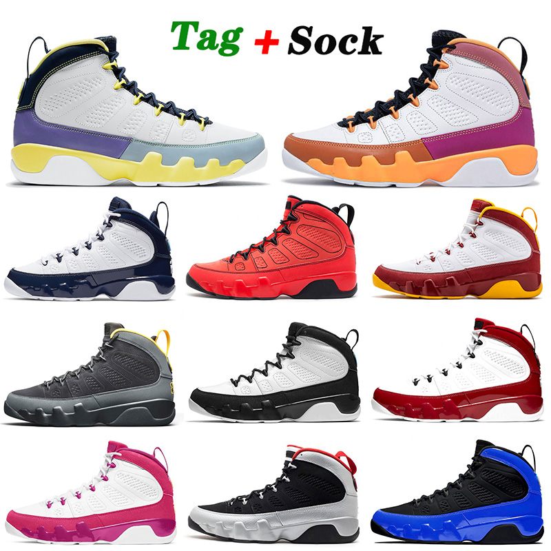 

2021 Newest Arrival Jumpman 9 9s IX Change The World Basketball Shoes Gym Red Racer Blue University Gold Mens Women Trainers Retro Sneakers