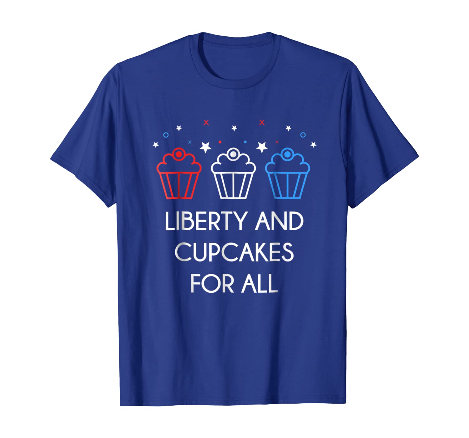 

4th of july cupcake shirt liberty cupcakes usa gift, White;black