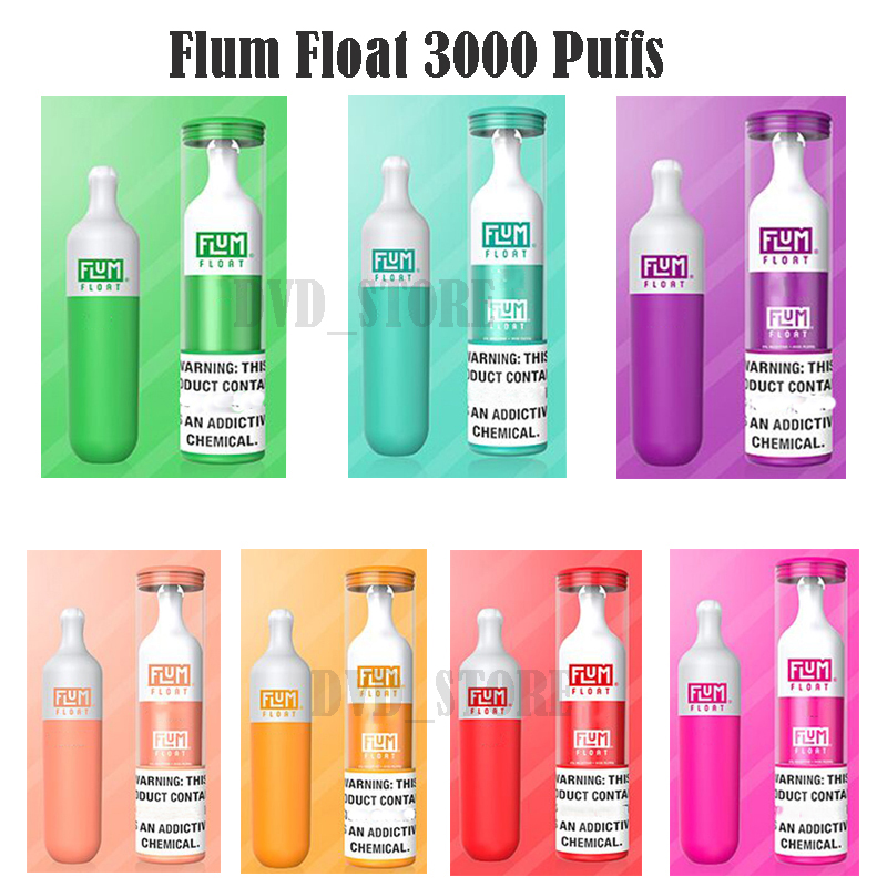 

Flum Float Disposable Vape 3000 Puffs E Cigarettes Pod Device Kit Prefilled 8ml 500mAh Battery Cartridge Stick Pen