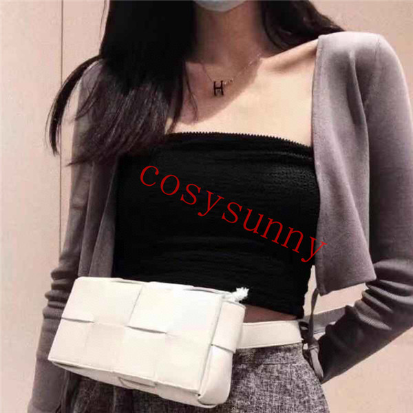 

Fashion Bags Cross Body 18CM Leather waist pack for men women in pink black and, Make up the difference