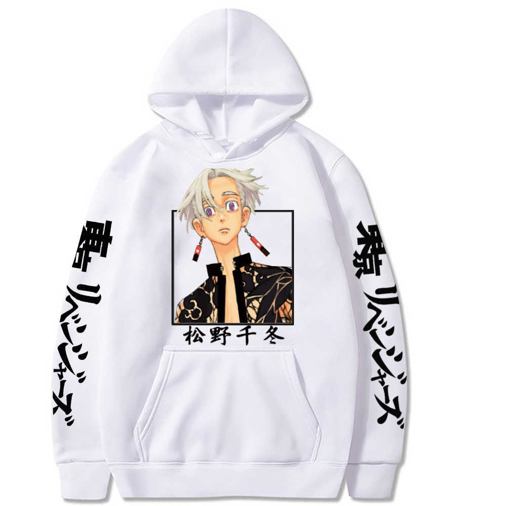 

Tokyo Revengers Chifuyu Hot Anime Hoodie Long Sleeve Loose Print Winter Male Y0802, Baozhuangdai