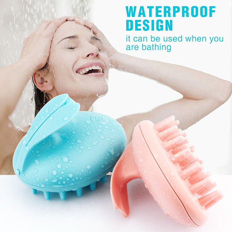 

Head Massage Brush Cute Magical Rabbit Scalp Massager Electric Shampoo Comb Vibration Stress Relief Bath Hair Wash Care220