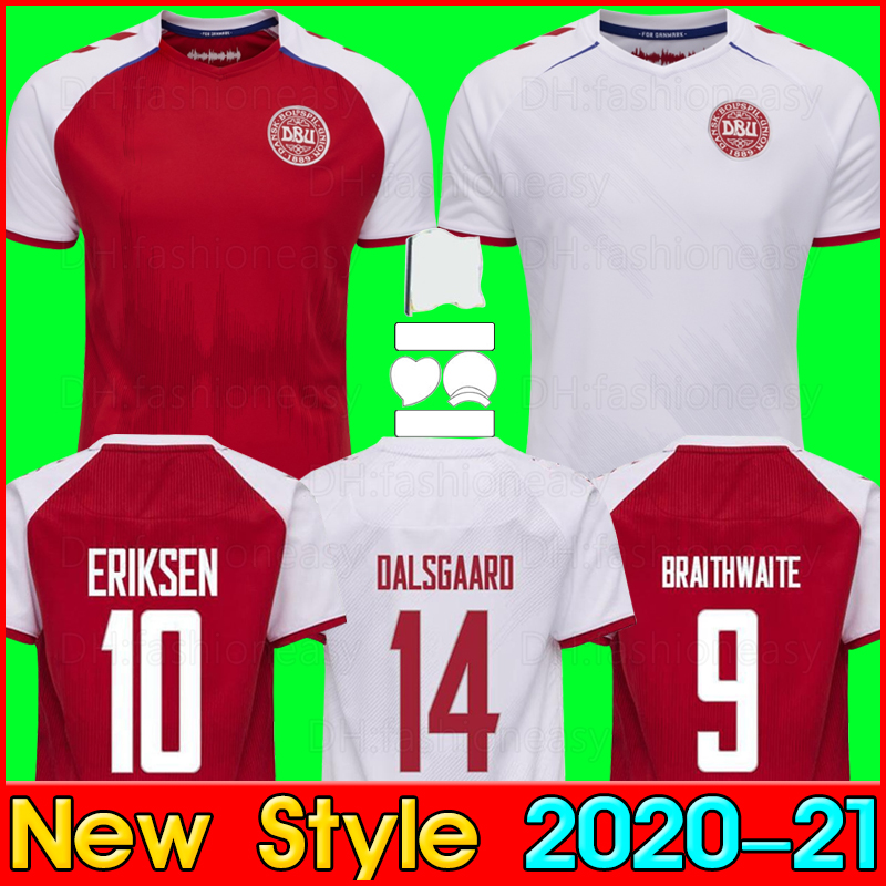 

2021 Denmark Soccer Jersey SCHMEICHEL KJAER CHRISTENSEN SKOV DELANEY BRAITHWAITE DBU HOME AWAY ERIKSEN DALSGAARD LOSSL STRGER YURARY ROONNOW HOJBJERG, Black;yellow