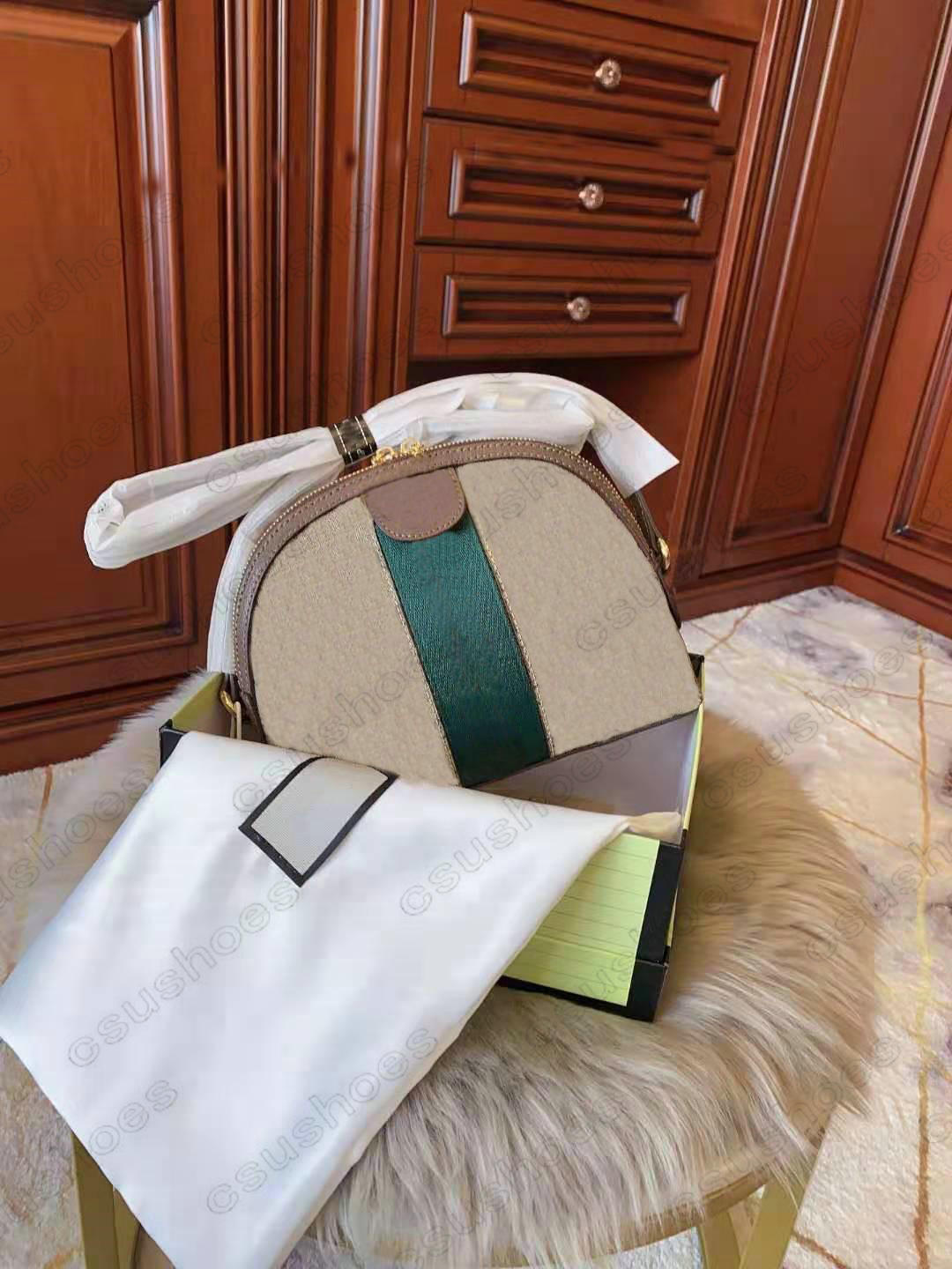 

Bag Italy Ophidia Shoulder Small Mini Vintage Shell Bags Brand Green and Red Stripe Womens Designer Handbag Message Flap Tote Luxurys Purse, For price make balance