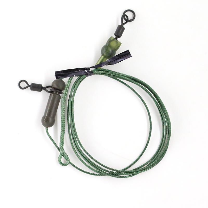 

Carp Fishing Hand Made Rig Terminal Tackle Chod Hair Lead Core Line Hook Link Hooks