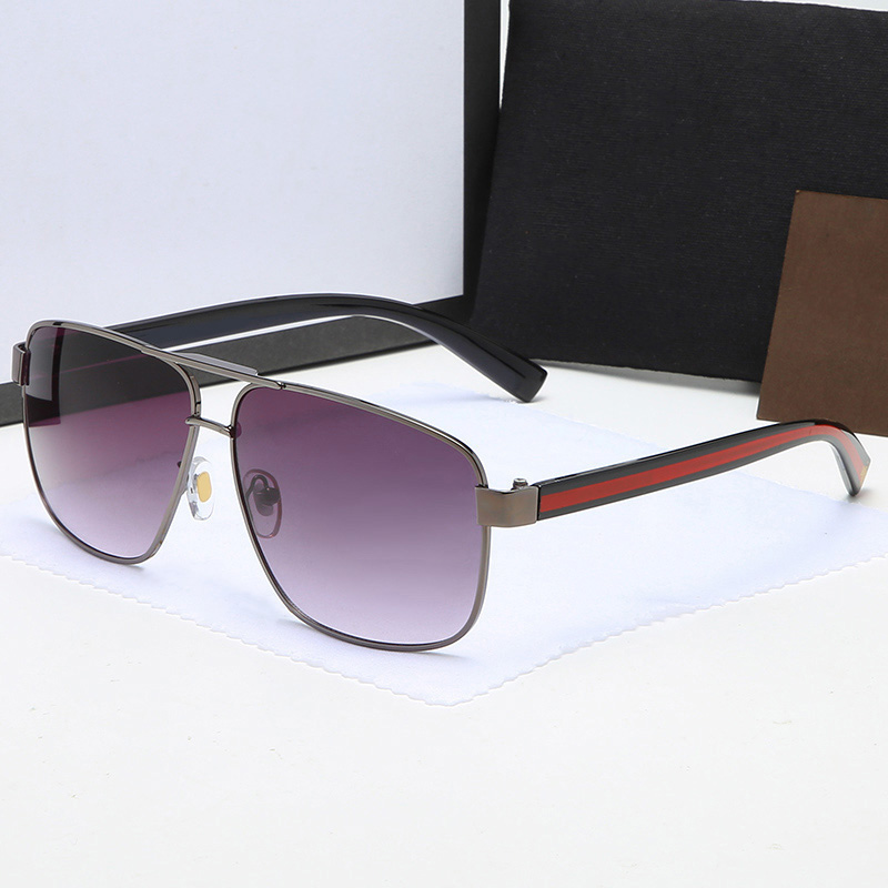 

Summer Beach Sunglasses Driviing Goggle Sunglasses for Mens Woman Model 0120 Highly Quality with Box, White;black