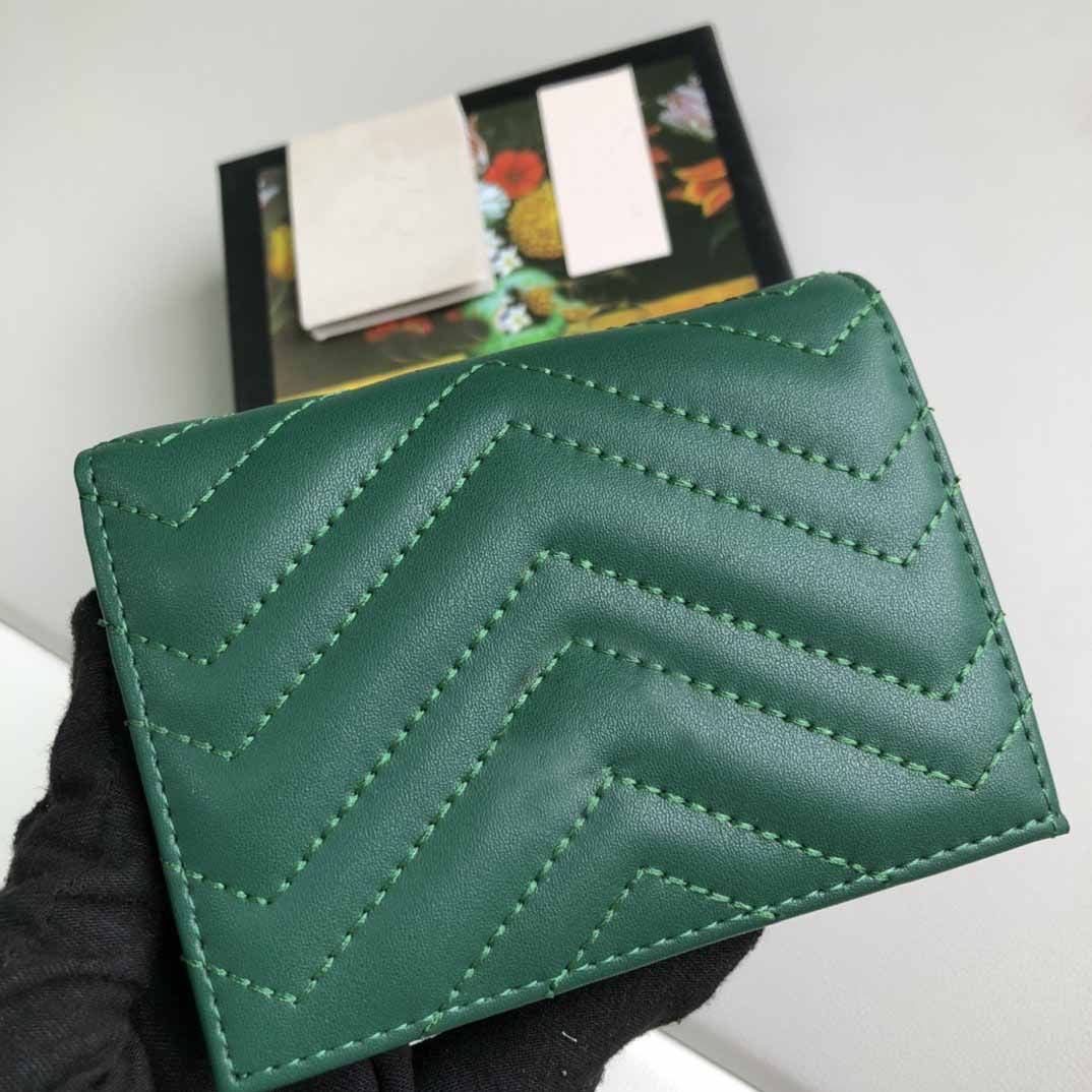 

Popular business gold short purse Designer Emilie Fashion Card Holder Pocket short Date code purse Women cion wallet Bag original Box, Customize
