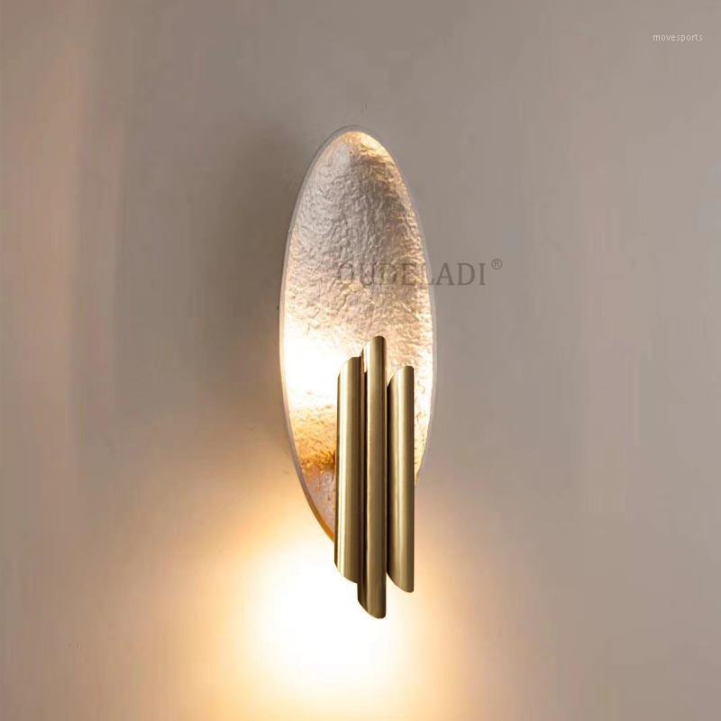 

Wall Lamp Nordic Post-modern Creative Personality Simple Living Room Background TV Walkway Porch Bedroom Bedside1