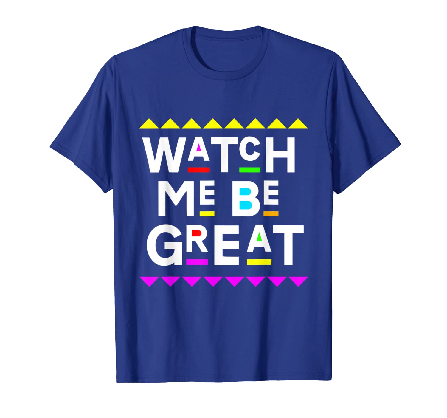 

watch me be great shirt 90s style, White;black