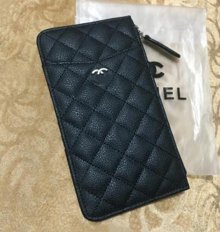 

GGLVLouisVittonYSLVUTTON WOMEN Mobile Phone Bag Zipper Pocket Wallets Designers Name Card Holder Zero PURSE, Brown;gray