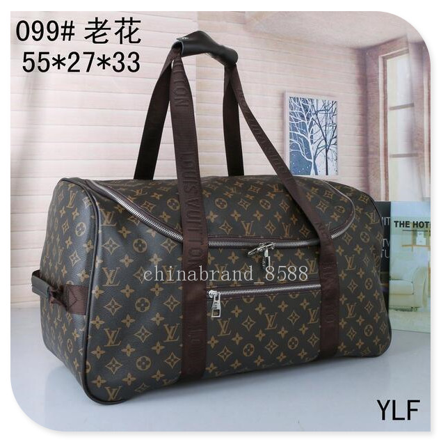 

Men Duffle Bag Women Travel Bags Hand Luggage Travel Pu Leather Handbags Large CrossBody Bags Totes 55cm LV Louis 1 Vitton, Red;black