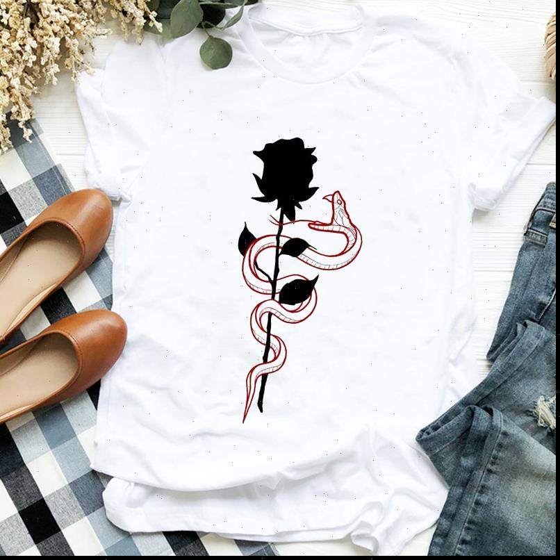 

love pet paw animal geometric women t shirt funny 90s print tee clothes graphic, White