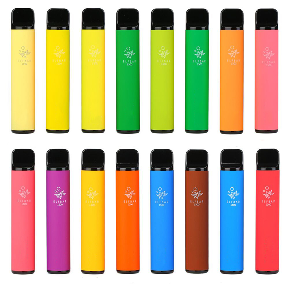 

Elf Bar 800&1500 Puffs Disposable Electronic Cigarettes Device Vape 550mah 3.2ml 4.8ml Pod 16 Colors Pen