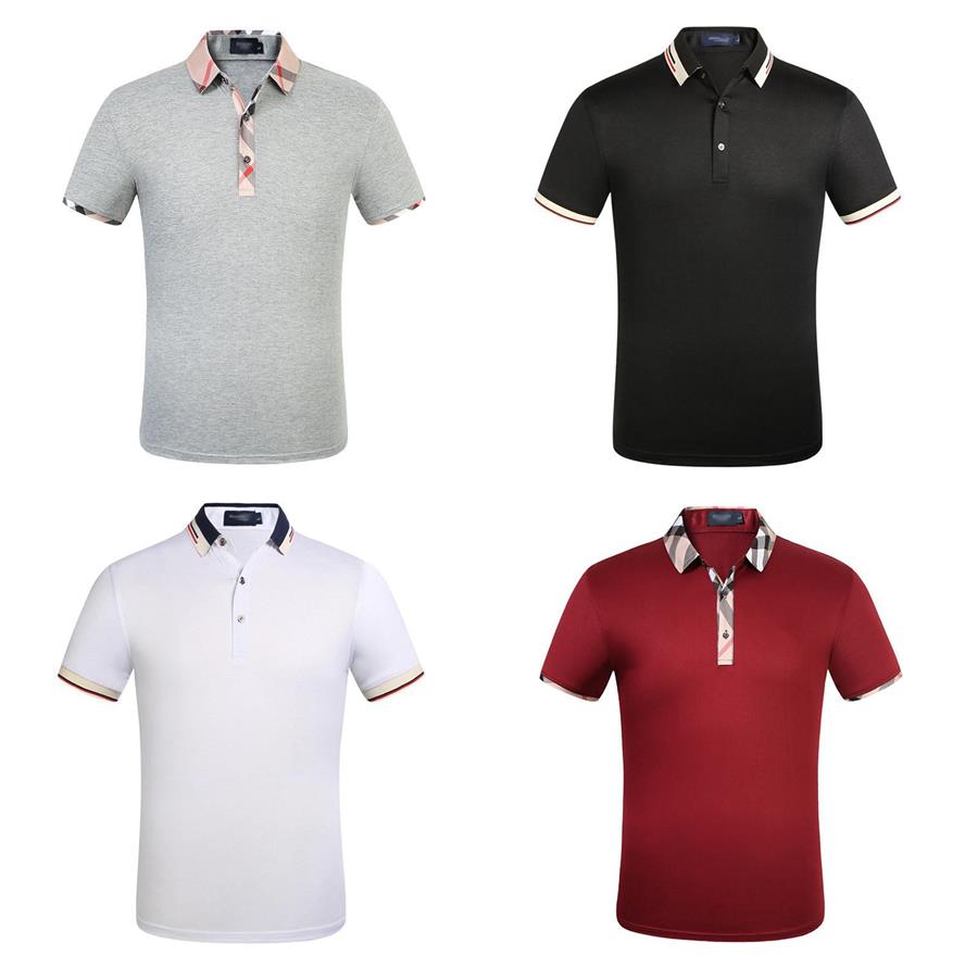 

Designer Shirts POLO t shirt tshirts short-sleeved polos mens brand trend ins business half-sleeved t-shirt original single Lapel men jacket sportswear, Customize