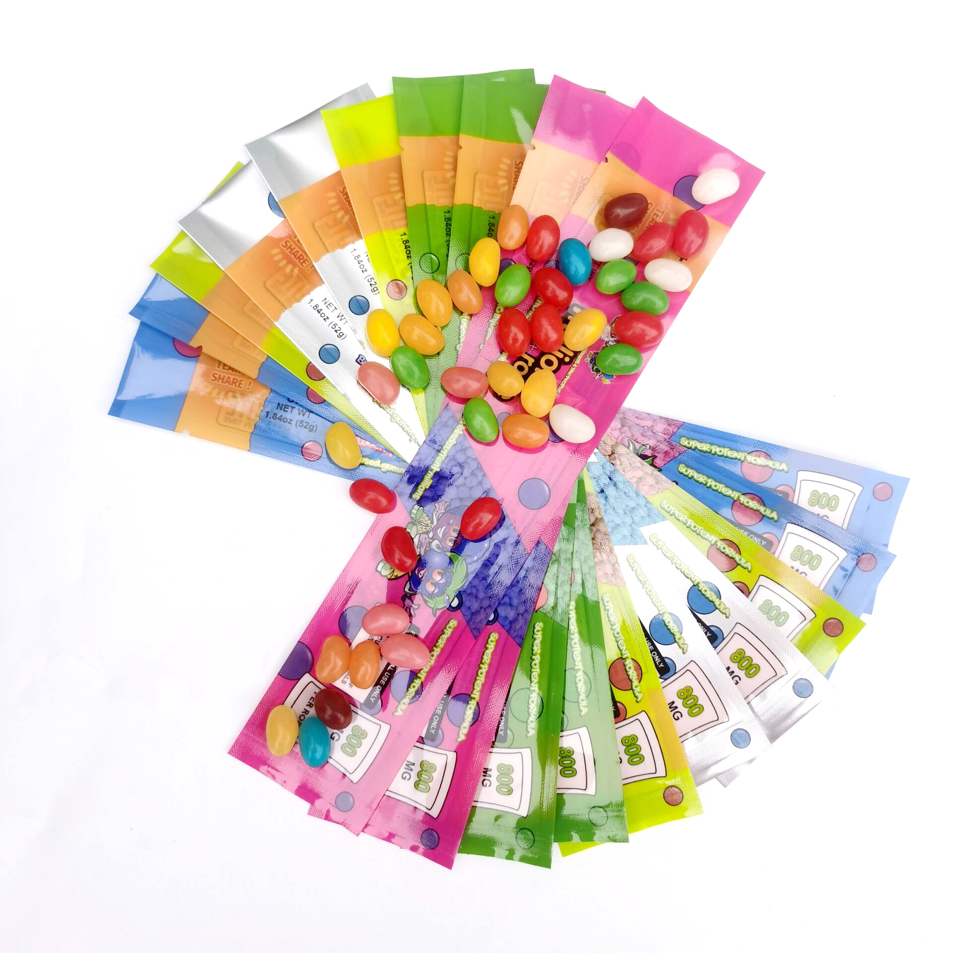 

20 Styles 420mg 400mg Plastic Edibles Millions Rope Bag 500mg Smell Proof Package 600mg 800mg Empty Packaging Bags jllIDg