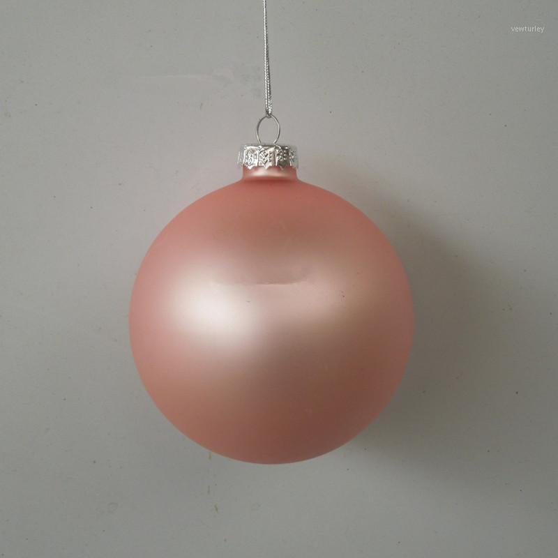 

Party Decoration 16pcs/pack Diameter=8cm Pink Series Glass Christmas Ball Globe School Window Wedding Day