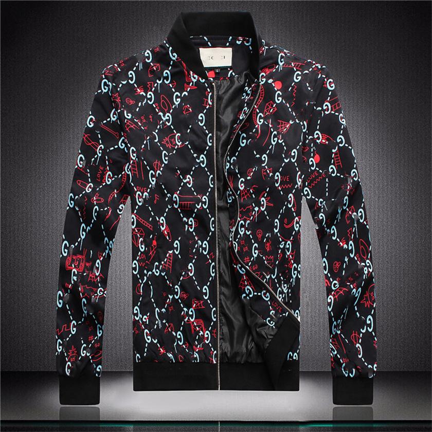 

Fashion designer White Jacket casual Windbreaker Men Coat Jacket New Fashion motorcycle jacket Black Outwear Coat, Black;brown