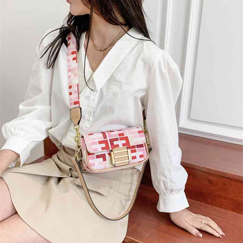 

Exclusive armpit popular spring and summer bag women new sling shoulder atmosphere model slant across Handbags, Big pink