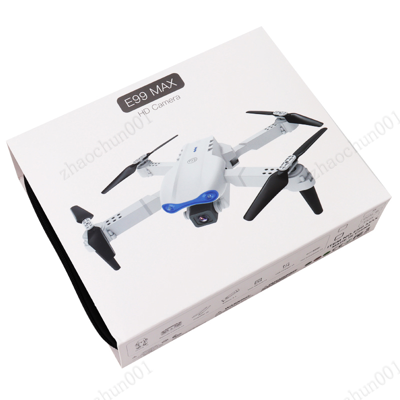 

Wide Angle Mini Foldable Drone Cam E99 Max Small Flying Wifi FPV Airplane 4k Full HD 1080p Camera 2.4GHz Photography Quadcopter