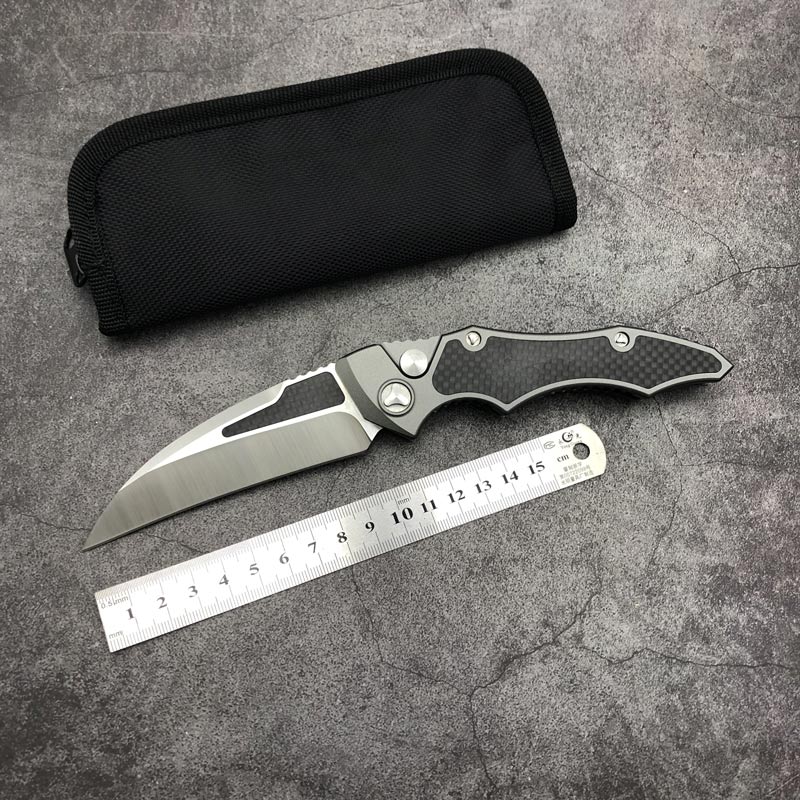 

MT Hawk claw Folding knife Spring assisted side jump Opening D2 Blade Military Tactical gear automatic Survival Combat Outdoor Defense Pocket OTF knives