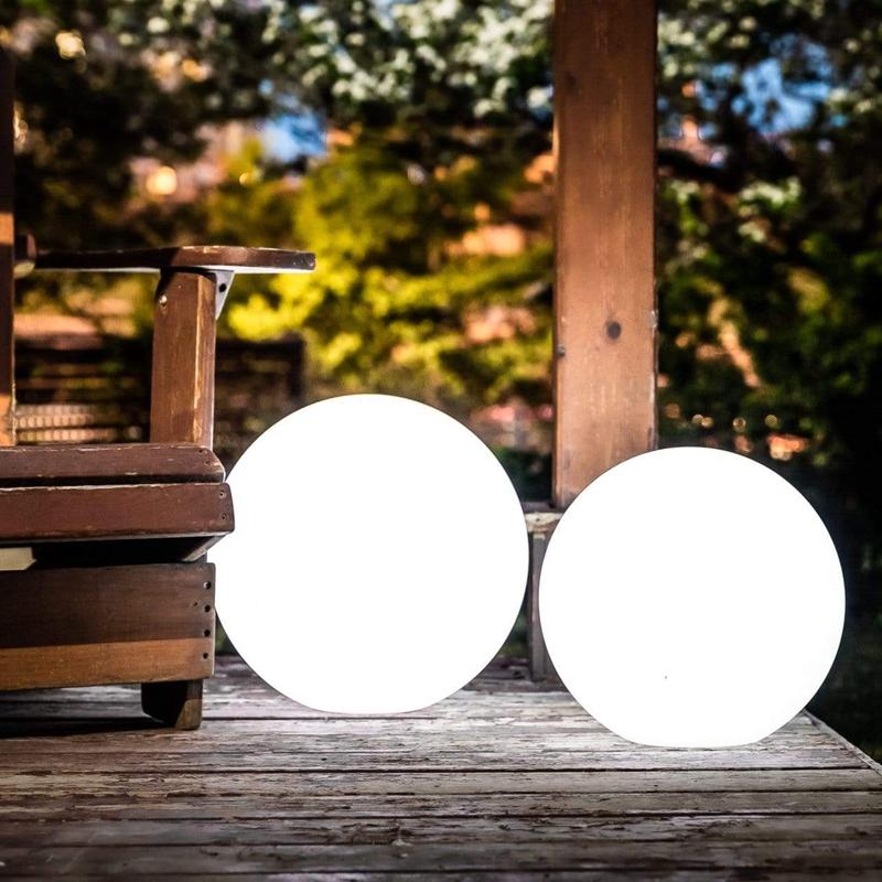 

Lawn Lamps 50cm Moon Lamp 12-24V Remote Control RGB Waterproof LED Ball Light Outdoor Christmas Wedding Party Garden