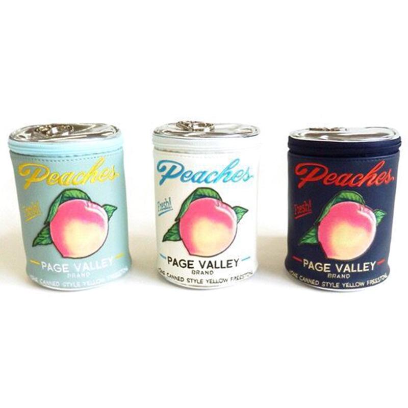 

Can Peach Embroidered Cosmetic Case Bag Pen Stand Vanity Pouch Storage Creative Cylinder Organizer Toiletries Makeup Bags & Cases