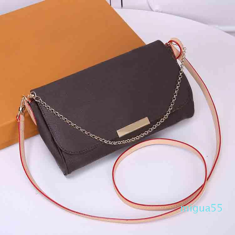 

Women Luxurys Designers Bags Shoulder Crossbody bag Hand Gold Chain Fashion Clutches Handbags Coin Purses, Brown letters