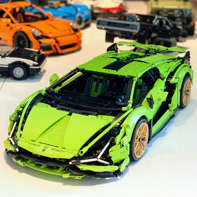 

Building Blocks Gifts Bricks Racing Car Super Speed Trucks High-Tech Toys for Kids Children Boyfriend 42115