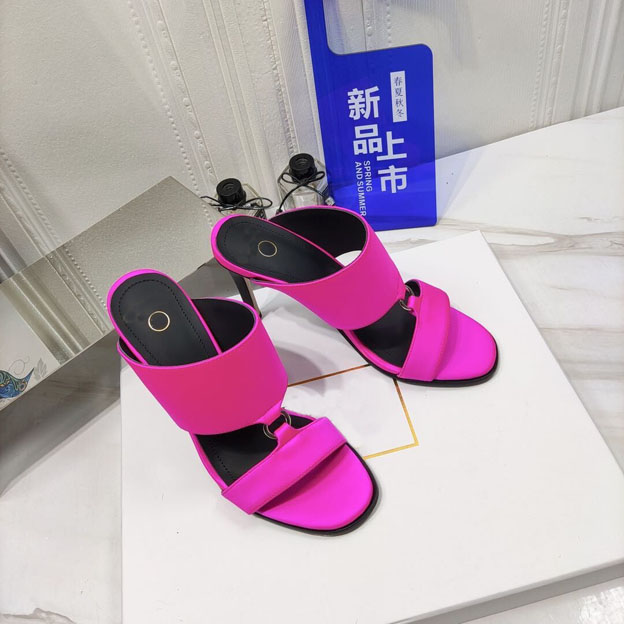 

2022Europe and America new PVC letter heel Retro High Heels Sandals fashion women's real leather sandals banquet shopping beach shoes 0681, Black