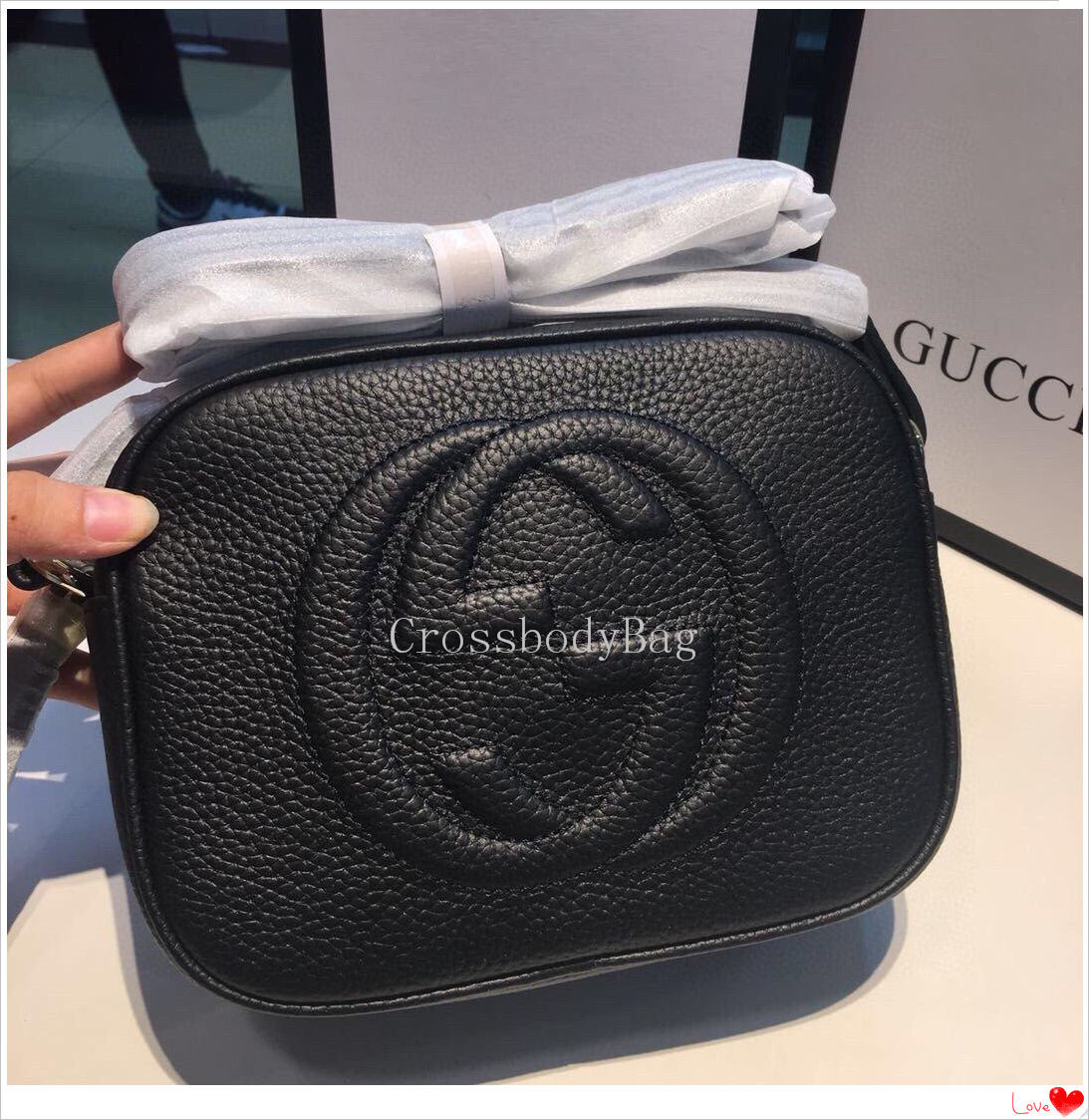 

LV Louis 1 Vitton Classic Brand Shopping Bag Leather Canvas Large Capacity High Quality Handbag Women Shoulder Gg, Red;black