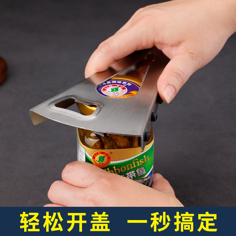 

openers thickened stainls steel bottle four in one beer capping can opener