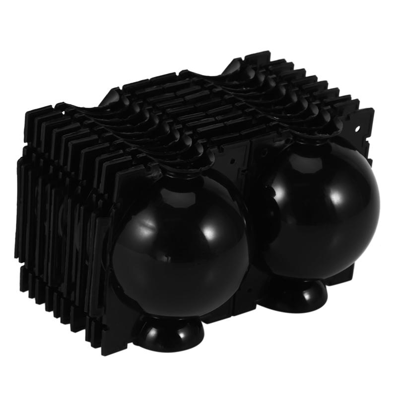 

Planters & Pots Plant Rooting Box High Pressure Propagation Ball Grafting Device Garden Root Controller S, Black X 10