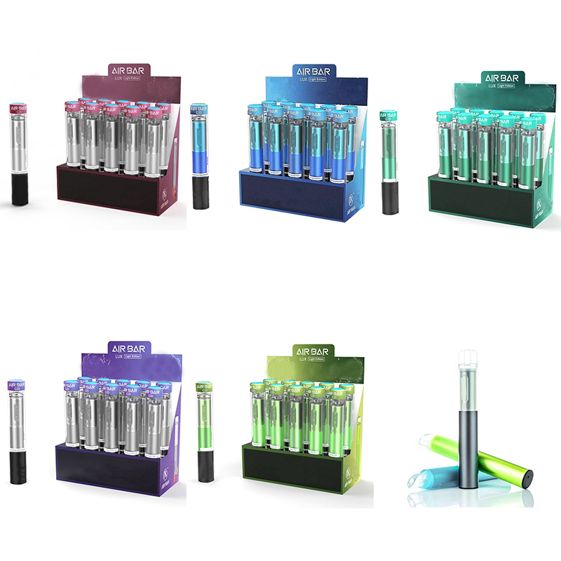 

fashion Air Bar Lux Disposable Vape e cigarette Kit Device Built-in 500mah Battery 2.7ml 1000 puffs Dab Pen 100% Original wholesale