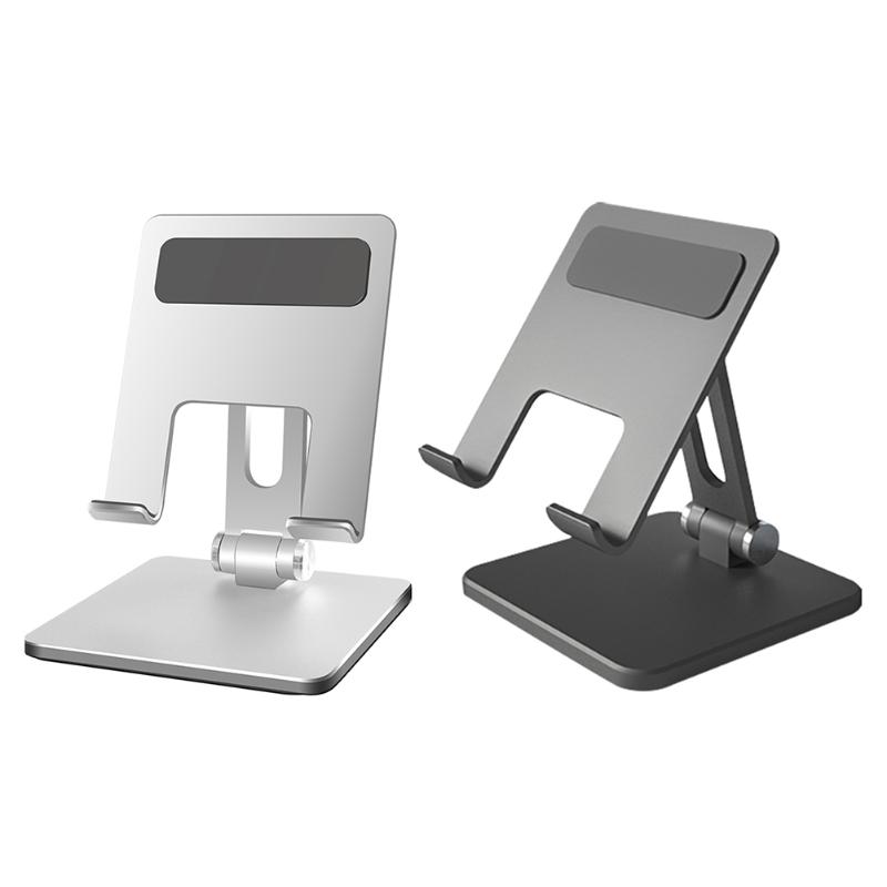 

Cell Phone Mounts & Holders MT133 Metal Mobile Desk Holder Rack AdjustableUniversal Non-Slip Foldable Tablet Desktop Mount Stand Bracket Dro