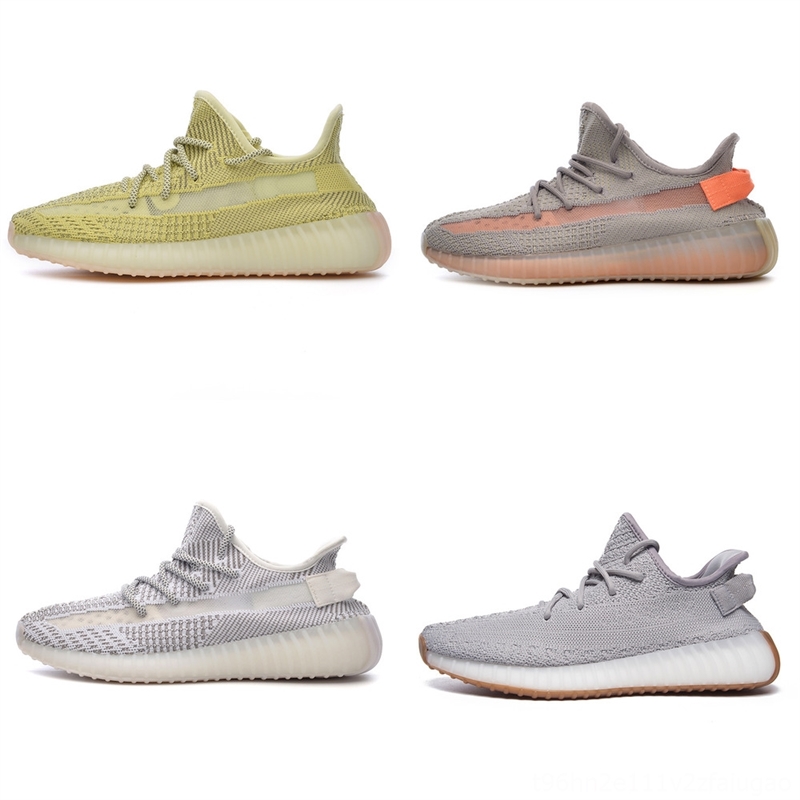 AXdmT KanyeWest Reflective 350shoe Natural Fade Asriel Tail Light Flax Zyon Cinder Mens Running Shoes Desert Women 350 v2s riuning-image-699362738