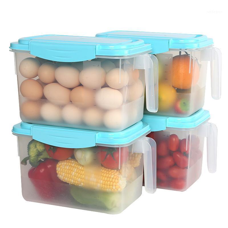 

Storage Bottles & Jars Kitchen Transparent PP Box Grains Beans Contain Sealed Home Organizer Food Container Refrigerator Boxes