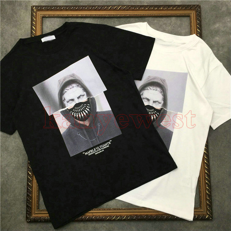 

21SS summer Designer t shirts mens People geometry printing short sleeve t-shirt womens tshirt Camisetas t-shirts unsex cotton tee tops, Black