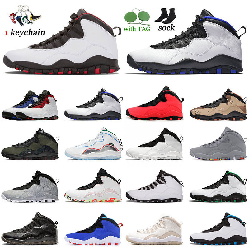 

Original Luxury Jumpman 10 Orlando Ember Glow Basketball Shoes 10s Mens Retro Trainers Seattle Wings Woodland Camo Chicago OVO White Cool, D44 im back 40-47